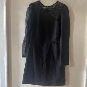 Zara black mini dress